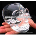 color ful crystal skull ,glass skull for halloween gift and bar decoration